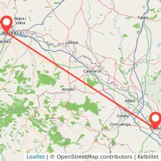 de logroño a tudela|Distancia de Logroño a Tudela